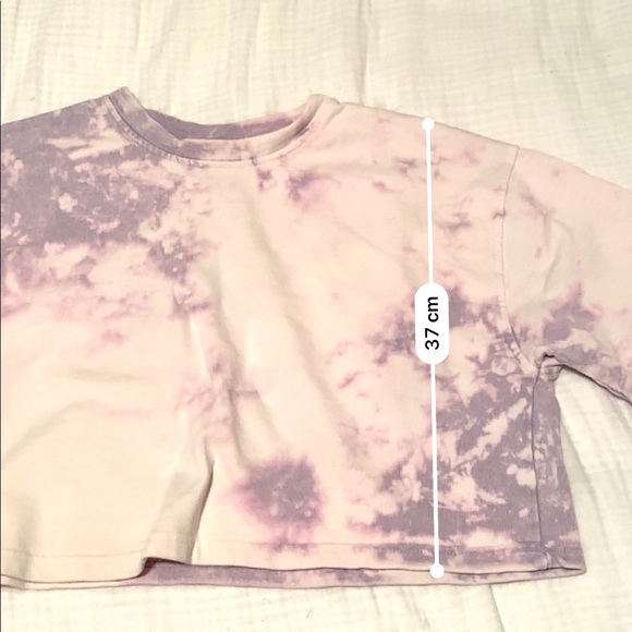 Zara tie-dye cropped tee - Picture 6 of 6